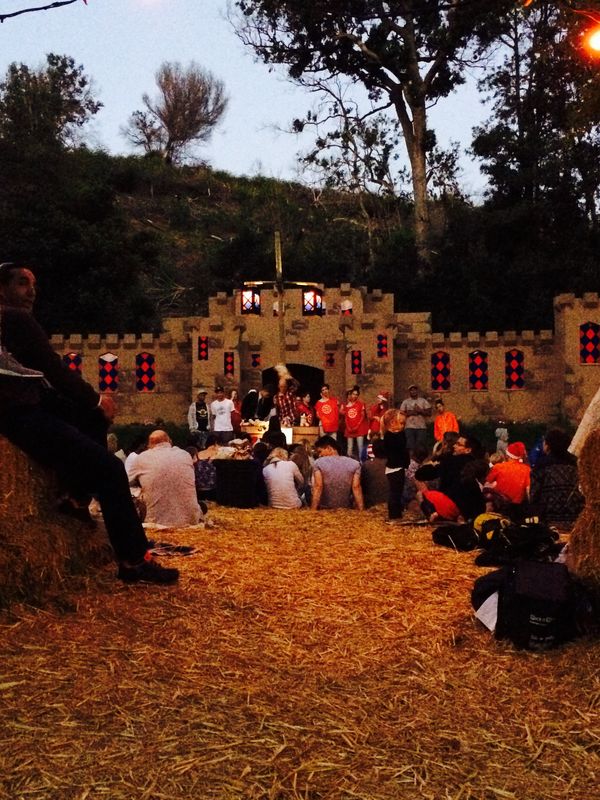 An evening at the castle