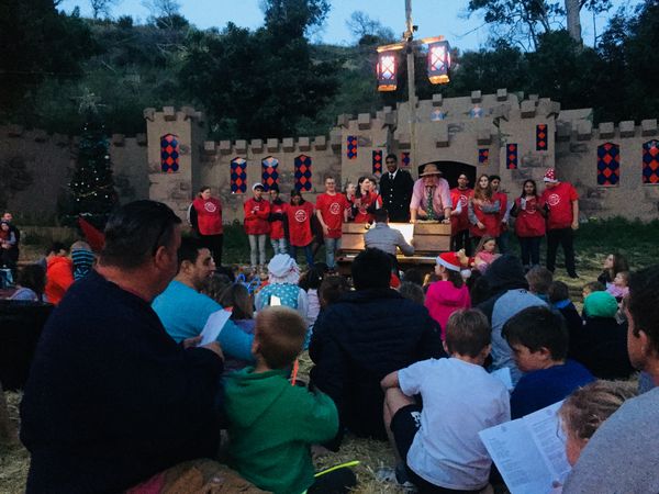 An evening at the castle
