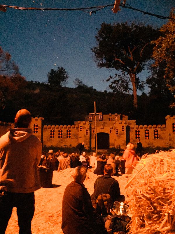 An evening at the castle