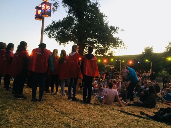 An evening at the castle
